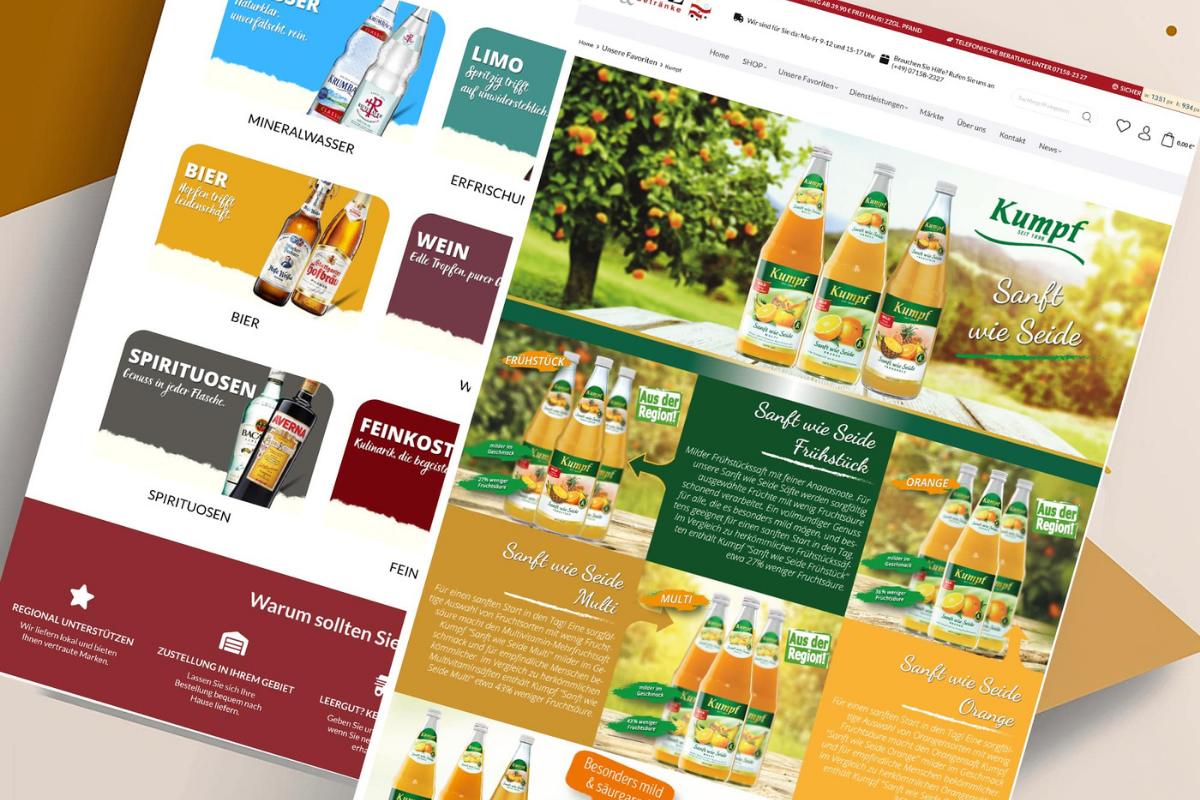 Online-Shop Entwicklung